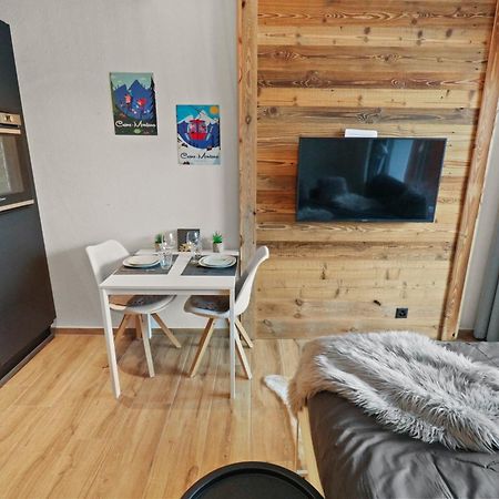 Joli Studio Avec Parking Gratuit Кран-Монтана Экстерьер фото